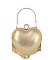 Heart Rhinestone Fringe Clutch Evening Bag