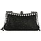 Embellished Rhinestone Mesh Evening Bag Clutch