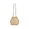 Rhinestone Mesh Bucket Shoulder Bag