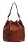 2in1 FASHION STYLISH BUCKET-HOBO BAG MATCHED WITH LONG WALLET JYLH-094-1W