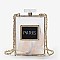 TRENDY PERFUME BOTTLE CROSSBODY BAG