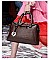 Crocodile Boston Satchel Soft Touch Handbags