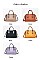 2 in 1 Triple Compartment Satchel & Wallet Set