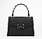 Luxury Rivet Studded Jelly Satchel Bag