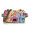 Graffiti Soulder Bag - Convertible to Waist Bag