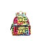 Medium Size Graffiti Backpack