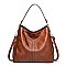 Fashion Smooth Shoulder Hobo Bag