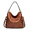 Fashion Smooth Shoulder Hobo Bag