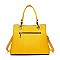 3 IN 1 DESIGNER LUXURY TOTE CROSSBODY PURSE SET