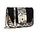 SNAKE PRINT TURN LOCK CROSS BODY