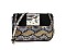 SNAKE PRINT TURN LOCK CROSS BODY