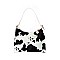 COW PRINT MINI SHOULDER HANDBAGS