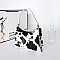 COW PRINT MINI SHOULDER HANDBAGS