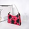 COW PRINT MINI SHOULDER HANDBAGS