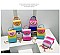 RAINBOW COLOR CELLPHONE HOLDER JELLY BAG