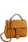 TRENDY TEXTURED PU LEATHER DESIGNER ELEPHANT SATCHEL JYLHJ-002