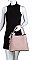 CHIC DESIGNER SILKY SCARF ACCENT HANDBAG JYLHJ-003