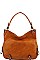 STYLISH EXPANDABLE SMOOTH PU LEATHER HOBO BAG JYLHU-096-1