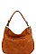 STYLISH EXPANDABLE SMOOTH PU LEATHER HOBO BAG JYLHU-096-1