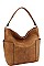 TRENDY TEXTURED PU LEATHER DESIGNER SATCHEL BAG JYLHU-127