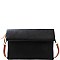 STYLISH TEXTURED PU LEATHER DESIGNER FASHION CROSSBODY CLUTCH JY-LHU-171