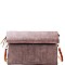 STYLISH TEXTURED PU LEATHER DESIGNER FASHION CROSSBODY CLUTCH JY-LHU-171