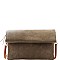 STYLISH TEXTURED PU LEATHER DESIGNER FASHION CROSSBODY CLUTCH JY-LHU-171