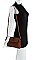 STYLISH TEXTURED PU LEATHER DESIGNER FASHION CROSSBODY CLUTCH JY-LHU-171