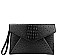 STYLISH CROC TEXTURE ENVELOPE CLUTCH WITH CHAIN JY-LHU-206