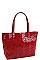 STYLISH 2 IN 1 HERRINGBONE PATTERN TOTE BAG WITH MATCHING WALLET JY-LHU-221-1W