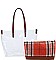 CHIC TRANSPARENT 2 IN 1 TOTE BAG WITH LONG STRAP JY-LHU-228