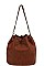 2IN1 BUCKET SHOULDER BAG WITH MATCHING WALLET