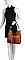 Ostrich Croc Classic Bucket Bag