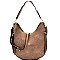 Hardware Accent Multi-Pocket 2-Way Hobo MH-LHU147