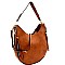 Hardware Accent Multi-Pocket 2-Way Hobo MH-LHU147