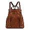 Whipstitched Double Pocket Drawstring Backpack MH-LHU153