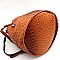 2-Way Handle Accent Ostrich Satchel Wallet SET