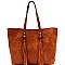 FRINGE TASSEL TOTE WALLET SET