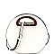 ROUND LEOPARD HANDLE SATCHEL
