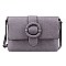 Trendy Buckle Flap Crossbody Bag