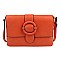 Trendy Buckle Flap Crossbody Bag