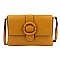 Trendy Buckle Flap Crossbody Bag