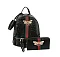BLACK WHOLESALE BACKPACK SET