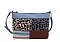 Leopard Cow Patchwork Crossbody Bag