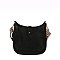 Fashion Hobo Crossbody Bag with Guitar Strap