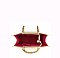 3D Flower Bamboo Round Handle Satchel