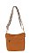 Women Crossbody Guitar strap Tassel Handbag