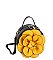 Fashion 3D Flower Round Crossbody Bag