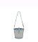 Straw Stripe Bucket Crossbody Bag