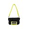 Candy Colorblock Flap Crossbody Bag